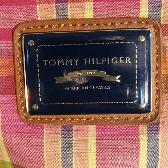 Vintage Tommy Hilfiger Plaid Mini Tote - Picture 2 of 7
